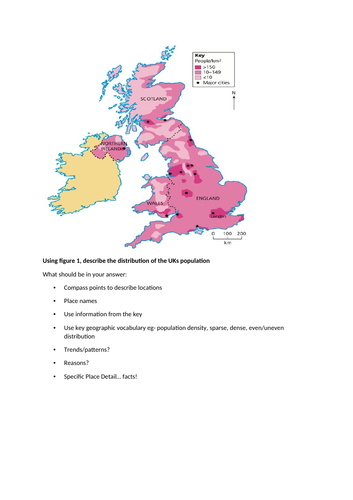 Population distribution task