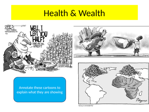 Health and Wealth- Malaria KS4