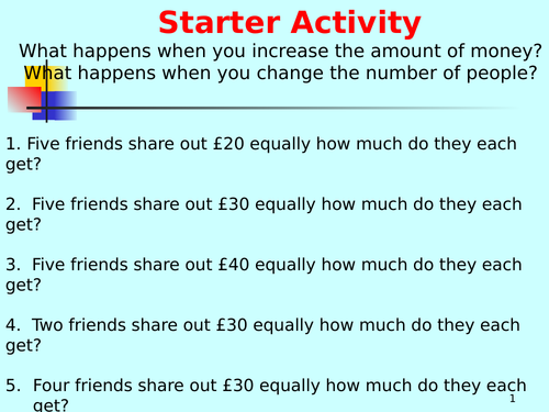 Mean - visual introduction