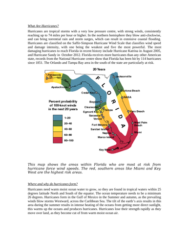 Unit 5: How do Hurricanes effect worldwide tourism?