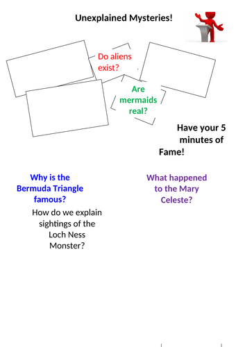 The Unexplained - Research and present findings