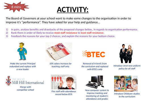 staff resistance task