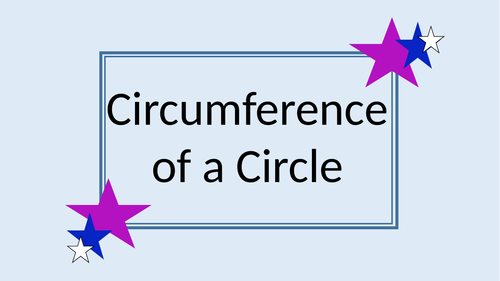 Circumference of a circle