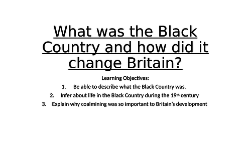 History of the Black Country