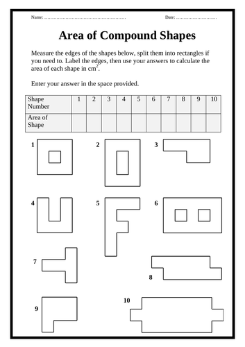 area-of-compound-shapes-worksheet-teaching-resources