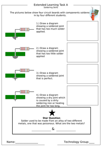 Electronics Homework (6 sheets)