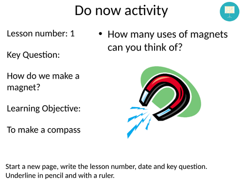 Lesson on Magnets AQA GCSE