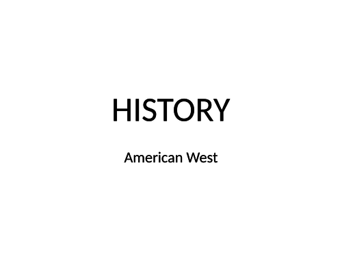 American West mind maps