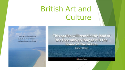 British Art and Culture