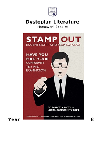 Dystopian Homework Booklet