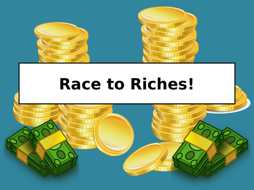 Race to Riches Maths Game