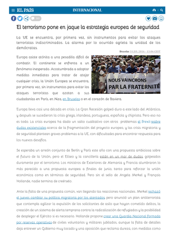 Spanish articles for Alevel