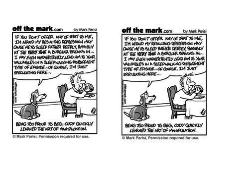 Lesson starter - persuade cartoon