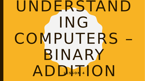 binary addition presentation