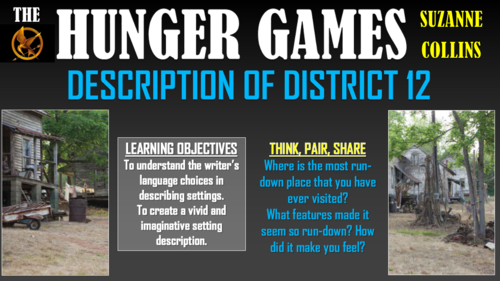 describe district 12 hunger games