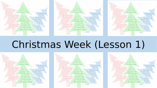 Christmas Activities (Paper 1 Revision)
