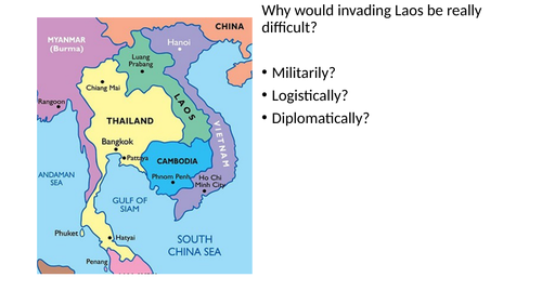 Why did Kennedy not intervene in Laos?