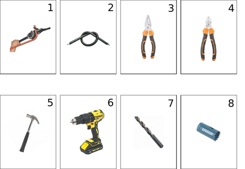 Electrical tool identification activity