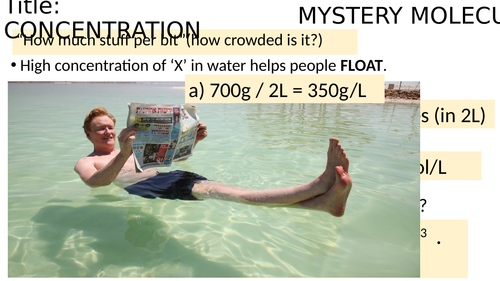 Concentration and Moles