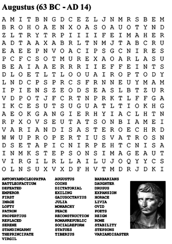 Augustus Word Search