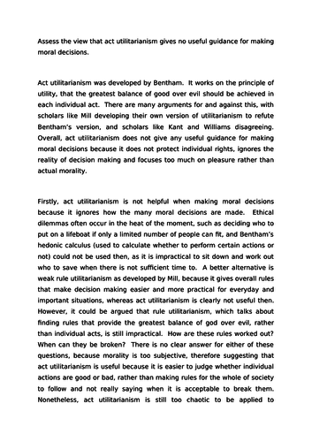 Religious studies ethics image