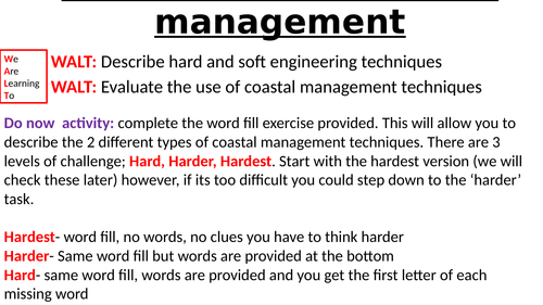 Introduction to coastal managment