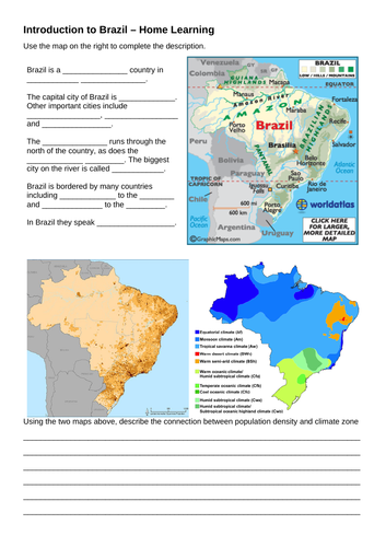 Brazil lessons inc deforestation, rivers and world cities