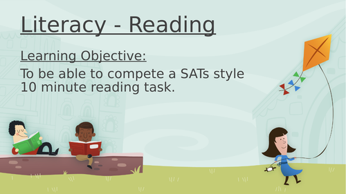 SATs reading lesson