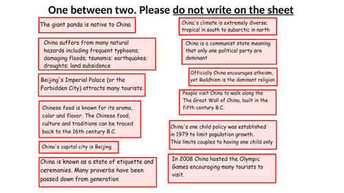 China unit of work on industrialisation