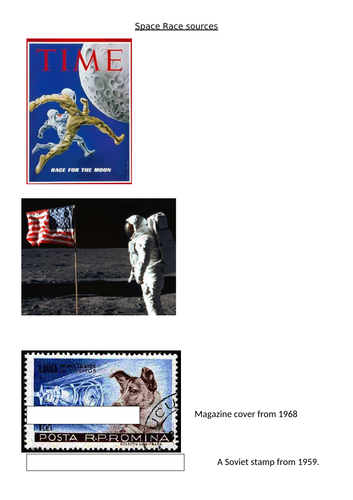 The Space Race - KS3 lesson