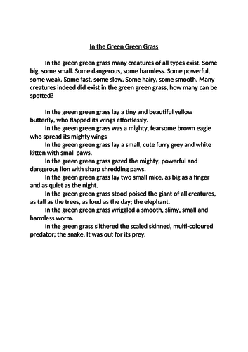 Literacy: Read, Question, Answer