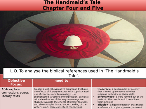 The Handmaid's Tale: Chapter Four and Five