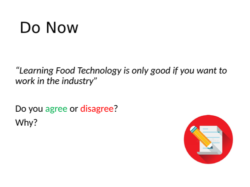 Y8 (KS3) Food Technology - Rotation SoW