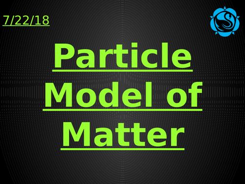 Particle Model of Matter AQA Trilogy