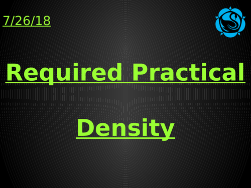 AQA Density Required Practical