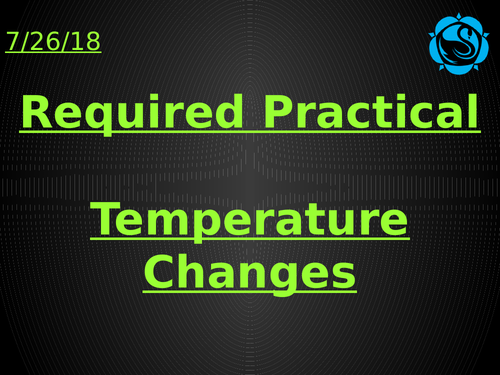 AQA Trilogy Temperature Changes Required Practical