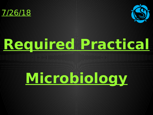 AQA Separate Microbiology Required Practical