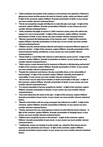 Streetcar named desire questions quizlet image