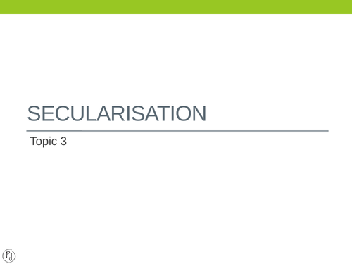 Introduction to Secularisation