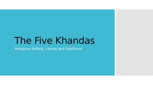 Five Khandas