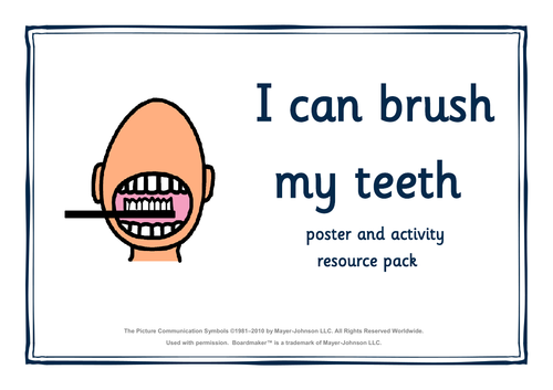 Visual Support for Brushing your Teeth