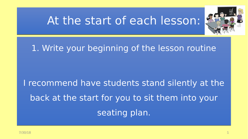 Introductory lesson - Growth mindset