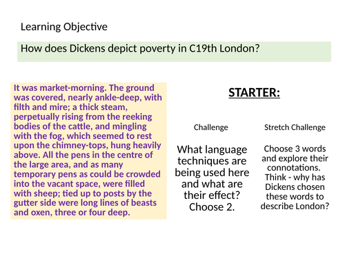 OLIVER TWIST Context Lesson (Poverty)