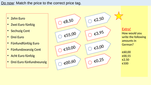 Souvenirs Wir gehen einkaufen