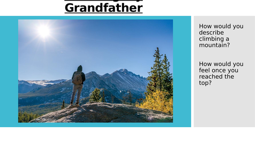 Climbing My Grandfather (Love and Relationships)