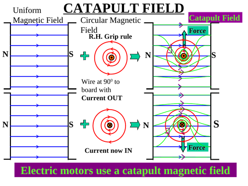 MOTOR EFFECT CATAPULT FIELD | Teaching Resources