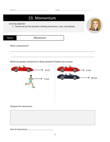 Momentum | GCSE physics