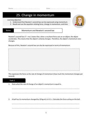 Change in momentum | Impulse