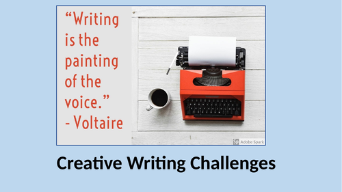 KS3 Writing Challenges