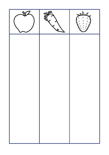 Visual discrimination, categories.  Autism / Social Communication / S&L TEACCH